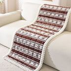 Snowflake Christmas Sofa Mat