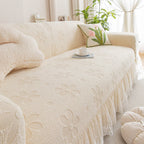 Floral Lace Sofa Cover